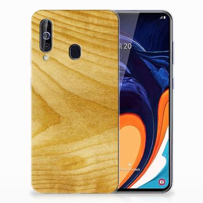 Samsung Galaxy A60 | Bumper Hoesje | Licht Hout