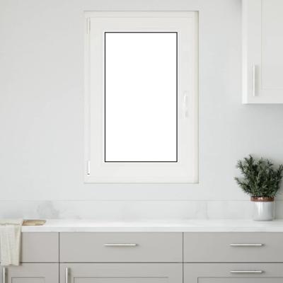 Kelderraam "RISOR" 60x100 cm draai-kiep DIN links antraciet