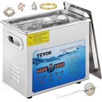 VEVOR Ultrasoon Reiniger Ultrasoon Reinigingsapparaat Ultrasone Reiniger 6L36-40KHz met Tijdopnemer