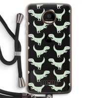 Dinos: Motorola Moto Z Force Transparant Hoesje met koord