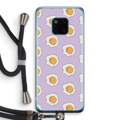 Bacon to my eggs #1: Huawei Mate 20 Pro Transparant Hoesje met koord