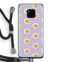 Bacon to my eggs #1: Huawei Mate 20 Pro Transparant Hoesje met koord