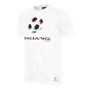 COPA Football - Italië World Cup 1990 Logo T-Shirt - Wit