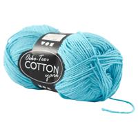 Creativ Company Katoengaren, turquoise, 50gr, 170m