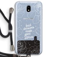 Good stories: Samsung Galaxy J5 (2017) Transparant Hoesje met koord