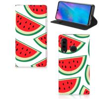 Huawei P30 Lite New Edition | Flip Style Cover | Watermelons