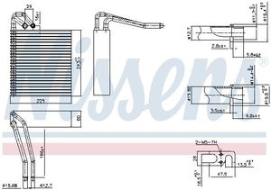 Verdamper, airconditioning 92331
