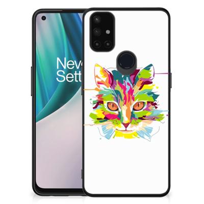 OnePlus Nord N10 5G Hoesje Cat Color