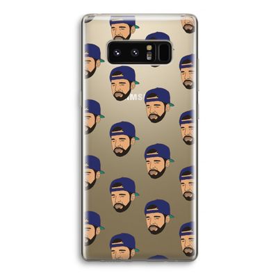 Drake Away: Samsung Galaxy Note 8 Transparant Hoesje