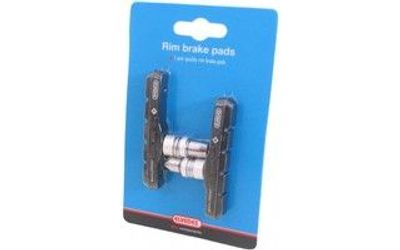 Elvedes Remblokken v-brake zwart 72 x 14 mm 2 stuks