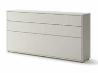Opklapbed CONCEPTION PRO 90x200 cm kasjmier (horizontaal) met matras