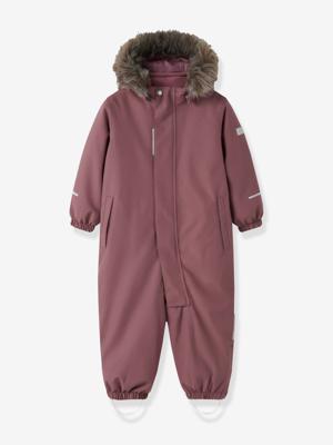 Gevoerde jumpsuit met fleece voor kinderen NAME IT rozenhout
