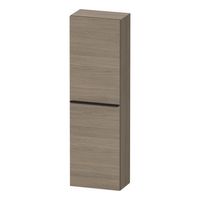 Hoge Kast Duravit D-Neo Kolomkast Wand 132 cm Linksdraaiend Mat Terra Eiken Duravit