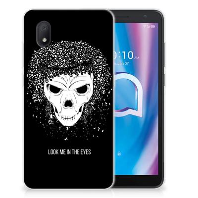 Silicone Back Case Alcatel 1B (2020) Skull Hair Silicone Back Case Alcatel 1B (2020) Skull Hair
