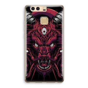 Hell Hound and Serpents: Huawei P9 Transparant Hoesje