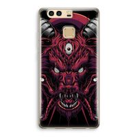 Hell Hound and Serpents: Huawei P9 Transparant Hoesje