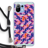 Skew Blush 3: Xiaomi Mi 11 Lite Transparant Hoesje met koord