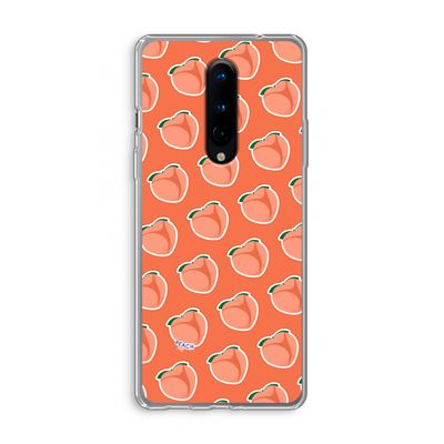 Just peachy: OnePlus 8 Transparant Hoesje