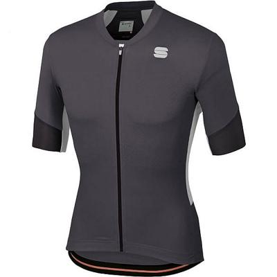 Sportful GTS jersey korte mouw fietsshirt zwart/wit heren
