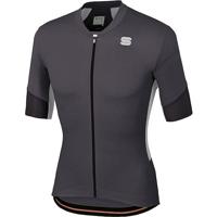 Sportful GTS jersey korte mouw fietsshirt zwart/wit heren
