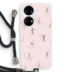 Dancing #3: Huawei P50 Transparant Hoesje met koord