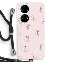 Dancing #3: Huawei P50 Transparant Hoesje met koord