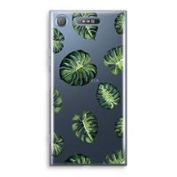 Tropische bladeren: Sony Xperia XZ1 Transparant Hoesje