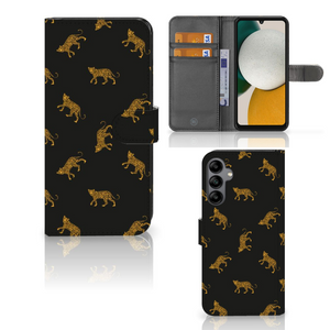 Telefoonhoesje met Pasjes voor Samsung Galaxy A34 Leopards