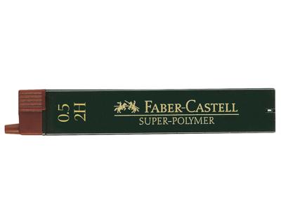 Faber Castell Potloodstiftjes Super-Polymer - 0,5mm - 2H