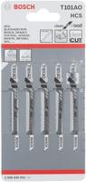 Bosch Accessoires 5x clean voor hout decoupeerzaagblad t101ao - 2608630031