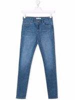 Levi's Kids jean skinny à taille mi-haute - Bleu