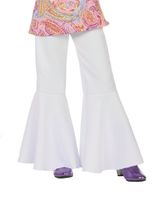 Hippie broek kinderen wit