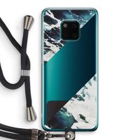 Golven: Huawei Mate 20 Pro Transparant Hoesje met koord Golven: Huawei Mate 20 Pro Transparant Hoesje met koord