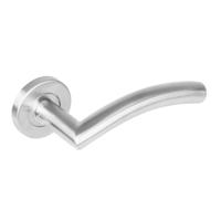 Intersteel DeurklinkLisa 90 op rozet RVS - 0035.127602