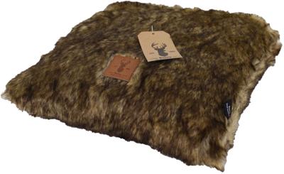 Boony Est 1941 ligkussen grizzly brown 37x37 cm - Gebr de boon