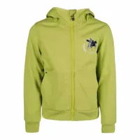 Covalliero Maxxia kinder sweatvest lime maat:140
