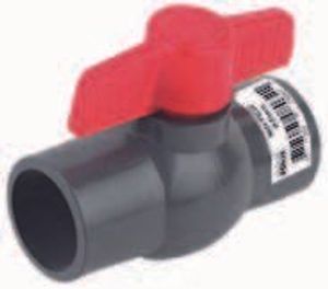 Europond Kogelkraan PVC 63mm - Betrouwbaar voor Vijvers, Zwembaden, Lijmverbinding zonder Wartel