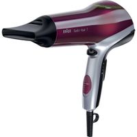 Braun HD770 Satin Hair 7 Colour Föhn 2200W Rood/Zilver Braun HD770 Satin Hair 7 Colour Föhn 2200W Rood/Zilver