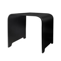 Badkamerkruk Aloni Solid | Vrijstaand | Solid Surface | Vierkant | Zwart