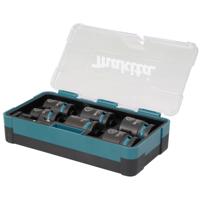 Makita E-16592 Impact Black krachtdoppenset 1/2" vierkant 7-delig