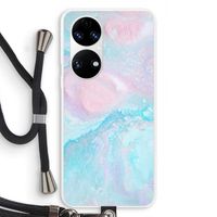 Fantasie pastel: Huawei P50 Transparant Hoesje met koord