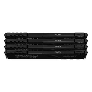 Kingston Technology FURY 128GB 3600MT/s DDR4 CL18 DIMM (Kit van 4) Beast Black