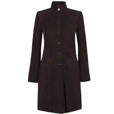 Dames Long coat brown
