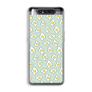 Spiegeleitjes: Samsung Galaxy A80 Transparant Hoesje