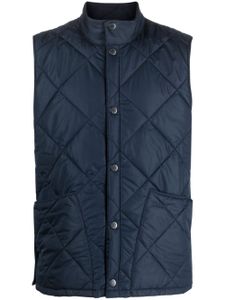 Barbour gilet matelassé Liddesdale en coton - Bleu