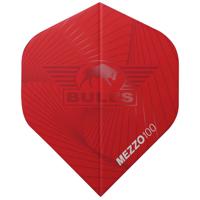 Bulls Dart Flights - Mezzo 100 Rood