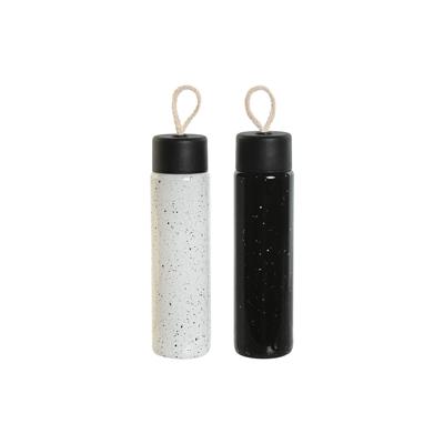 Thermosfles Home ESPRIT Wit Zwart 350 ml (2 Stuks)