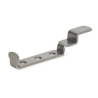 Sleufklem 19 mm rvs t.b.v. universeel profiel