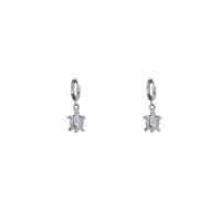 Day&Eve Creolen Simple Turtle Hoop | Zilver