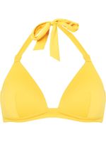 Amir Slama halterneck bikini top - Jaune - thumbnail